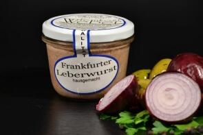 Frankfurter Leberwurst im Glas 200g - mit Naturgewürzen